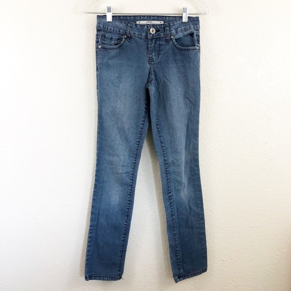 GRANE Skinny Jeans Size 1 Med Wash Blue Stretch - Picture 2 of 8